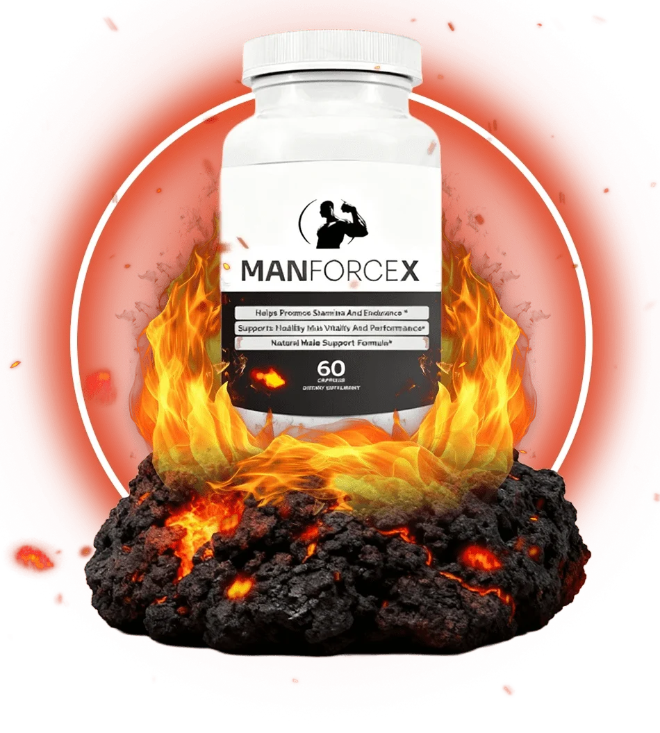 ManForceX Male Vitality Supplement Bottle